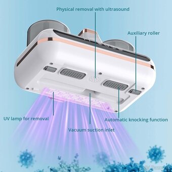 Vysávač na matrace a postele s UV svetlom - 8