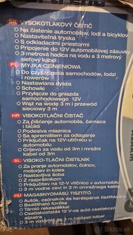 Vysokotlakový čistič 12V - 8