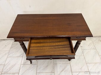 Starožitný konzolový stolek - 8