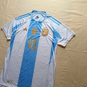 Lionel Messi #10 futbalový dres Argentína 2022 M - 8