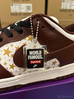 Nike SB Dunk Low X Supreme Stars Barkroot, 45 - 8