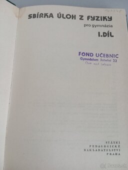 Učebnice / zbierky z fyziky ZŠ aj SS - 8