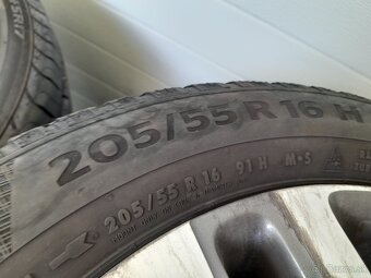 Predám originál disky 5x112 + pneu - 8