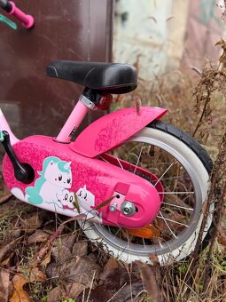 Dievčenský bicykel s prídavnými koliečkami - 8
