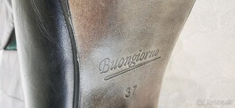 Predám kožené čierne čižmy - 8