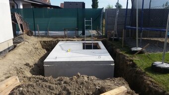 12m3 BETONOVÁ ŽUMPA, BETÓNOVÁ PIVNICA BETÓNOVÁ NÁDRŽ NA VODU - 8