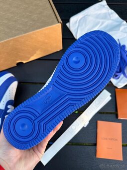 NIKE AIR FORCE 1 LOW LOUIS VUITTON VIRGIL ABLOH WHITE ROYAL - 8