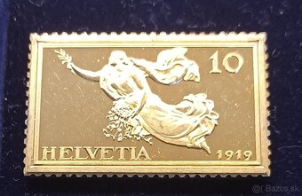 Strieborné známky Helvetia - 8