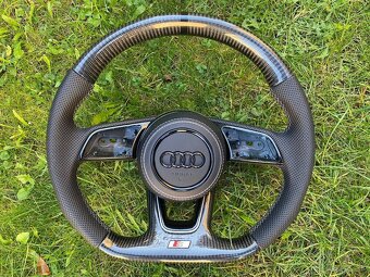 AUDI VOLANT KARBONOVY zkoseny karbonový športový - 8