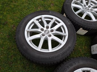 16" ALU 5x112 (audi a iné) + zimné 205/60 r16 8mm TOP - 8