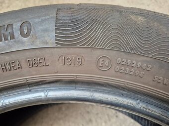 225/55 r17 letné 4 ks CONTINENTAL dezén 5,7 - 5,4 mm DOT2019 - 8