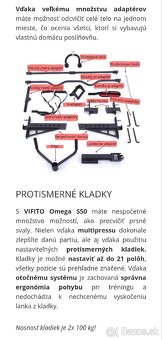 Posilňovacia veža s kladkami- MULTIPRESS - 8