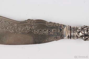 Predám starožitné strieborné nože - 8