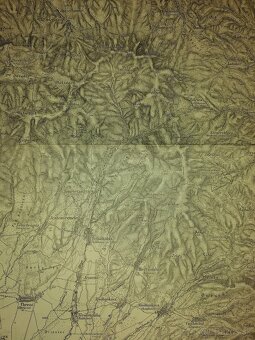 Stará mapa Humenné a okolie-1904. - 8