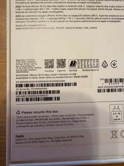 Apple iPhone 16 pro max 512gb púštny titán - 8