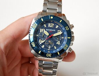 BANGWEI 8818 Chronoraph - pánske športové hodinky - 8