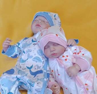 Realistické bábätká braček a sestrička - 8