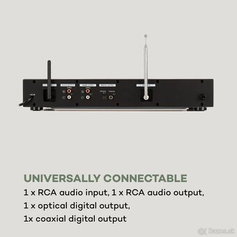 YAMAHA A-S201 čierny + Auna iTuner CD HiFi receiver + Auna L - 8