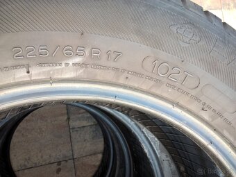 4 ks LETNÉ 225/65 R17 102T MICHELIN cca 6 mm LEN 15,- €/kus - 8