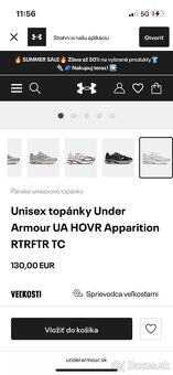 Tenisky under armour 43 - 8