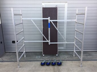 Pojazdné hliníkové lešenie. AL 75 - ZOSILNENÉ - 8