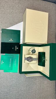 Rolex Datejust 41 Rhodium Jubille Biele zlato - 8