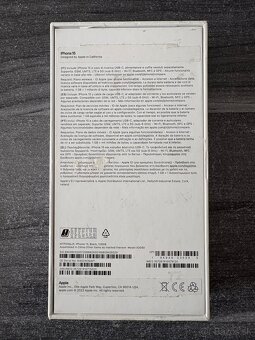 Predám iPhone 15, Black, 128GB - 8