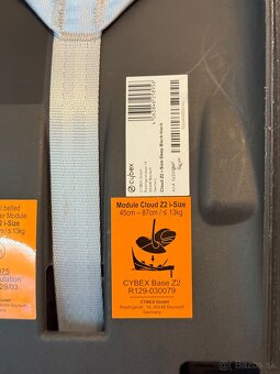 Cybex Cloud Z2 polohovateľné vajíčko - 8