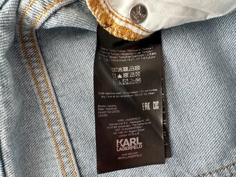 Pánske,kvalitné riflové šortky - Karl LAGERFELD - č. 31 - 8