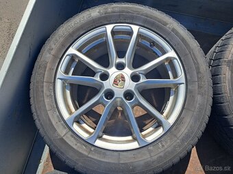 Porsche Cayenne - Originání alu kola 18" Zimní pneu - 8