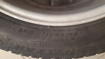 Predám sadu diskou 5x108 R17 so zimnými pneu 205/55 R17 - 8