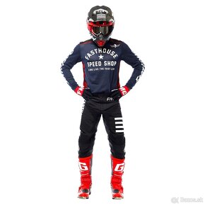 Dres Fasthouse, Originals Air Cooled Jersey - Navy/Black - 8