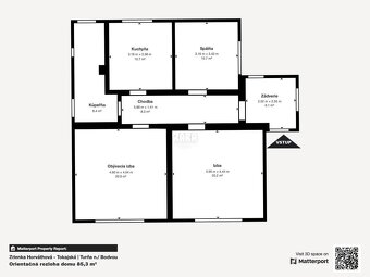 Turňa nad Bodvou -3 izbový  rodinný dom, pozemok 800 m2 - 8