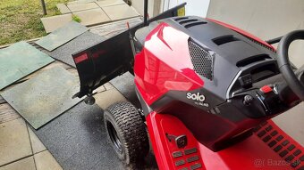 Traktorový mulčovač, kosačka Solo by Alko + snežný pluh - 8