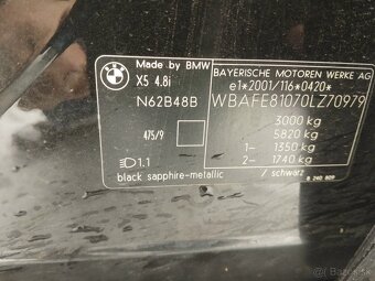Bmw x5 e70 4.8i - 8