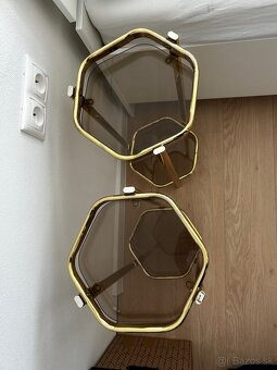 Súprava konferenčný stolík + 2x nočné stolíky - 8