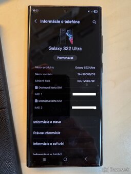 Samsung Galaxy S22 Ultra S908B 12GB/512GB - 8