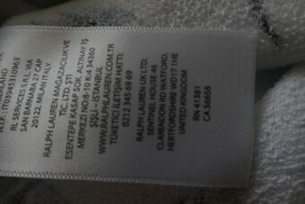 RALPH LAUREN BEAR unisex tensia mikina s kapucou S-L - 8