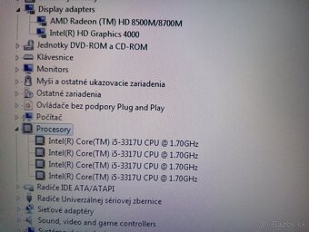 predám veľký 17" ntb DELL / Intel core i5 / 8gb ram / HDMI - 8
