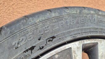 Predam kolesa Volkswagen 5x112 r18 +letné pneumatiky - 8