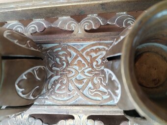 Kalamár veľký mosadzny 45€ - 8