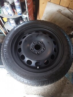 Predám sadu diskou 5x112 R16 plus zimné pneu - 8