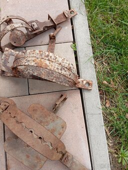 Staré železné pasce. Rarita 3 ks - 8