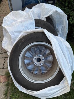 ZIMNA Sada 1rok jazdená R17 5x112.ORIGINAL OEM DIELY VW TIGU - 8