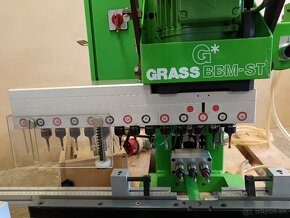 Vrtací stroj GRASS BBM ST, kolíkovačka, vrtací centrum - 8
