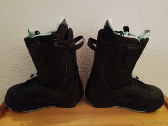 BURTON cierne SNB boty velkost 40,5 - 8