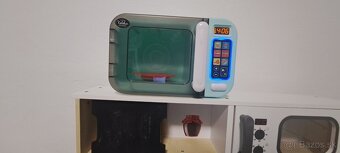 Drevená kuchynka + mikrovlnka - 8