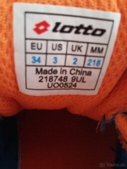 Tenisky,halovky veľ.č.34 zn.Lotto - 8