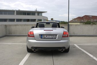 Audi A4 Cabrio, 1.8T 120kw, Benzín+LPG - 8