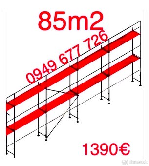 Predám stavebné lešenie , fasadné lešenie Plettac - 8
